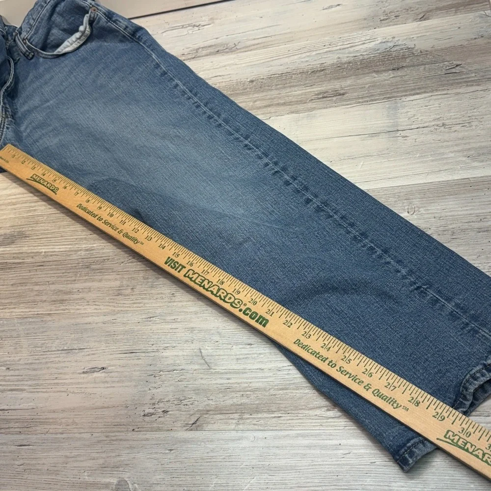 Polo Ralph Lauren Jeans Mens 38x32 Hampton Relaxed Straight Blue Denim Zip Pants